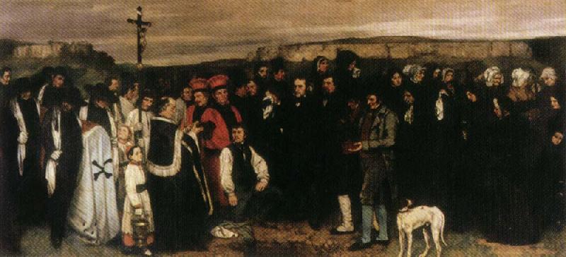 Gustave Courbet The Burial at Ornans